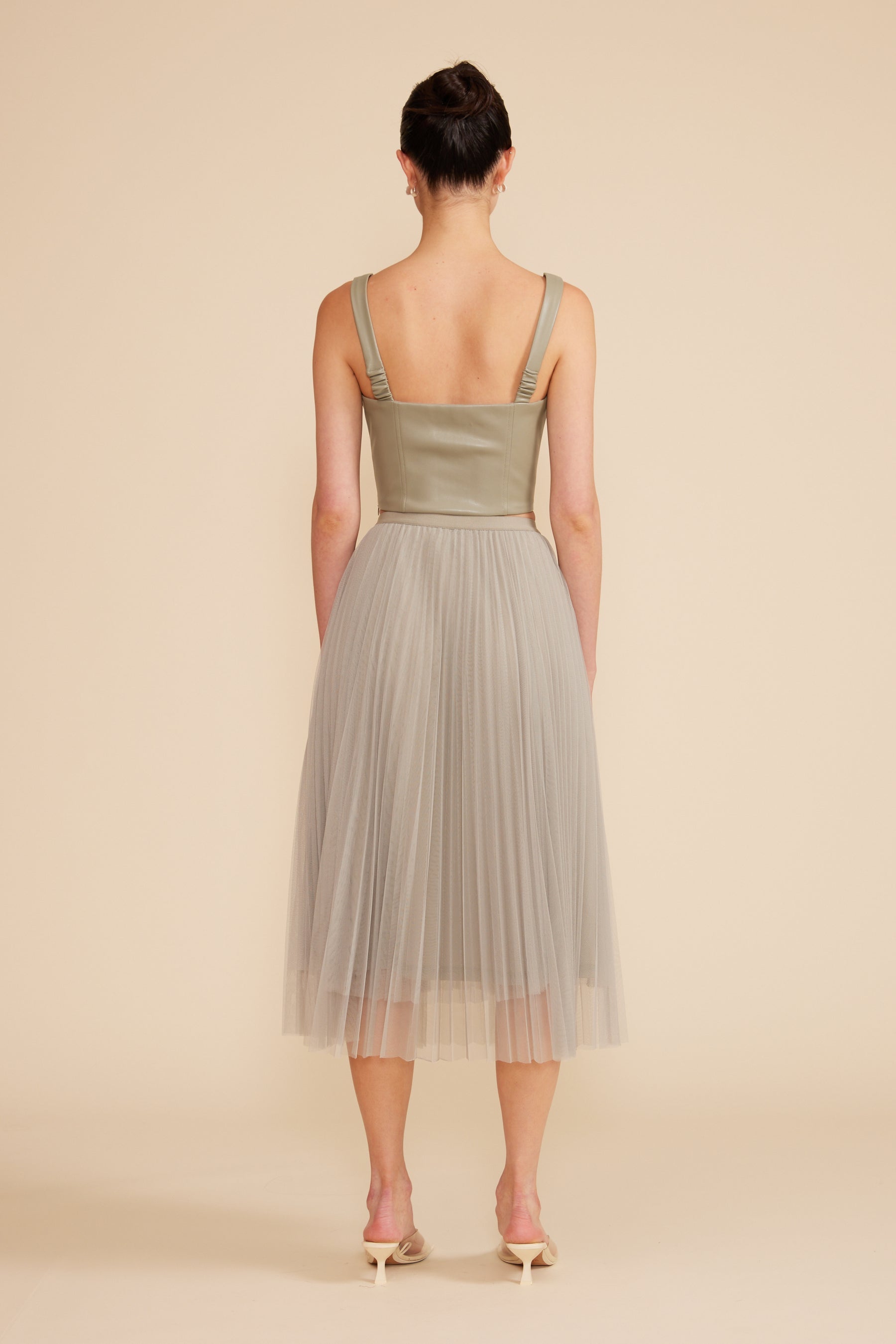 Val Crop Top- Sage