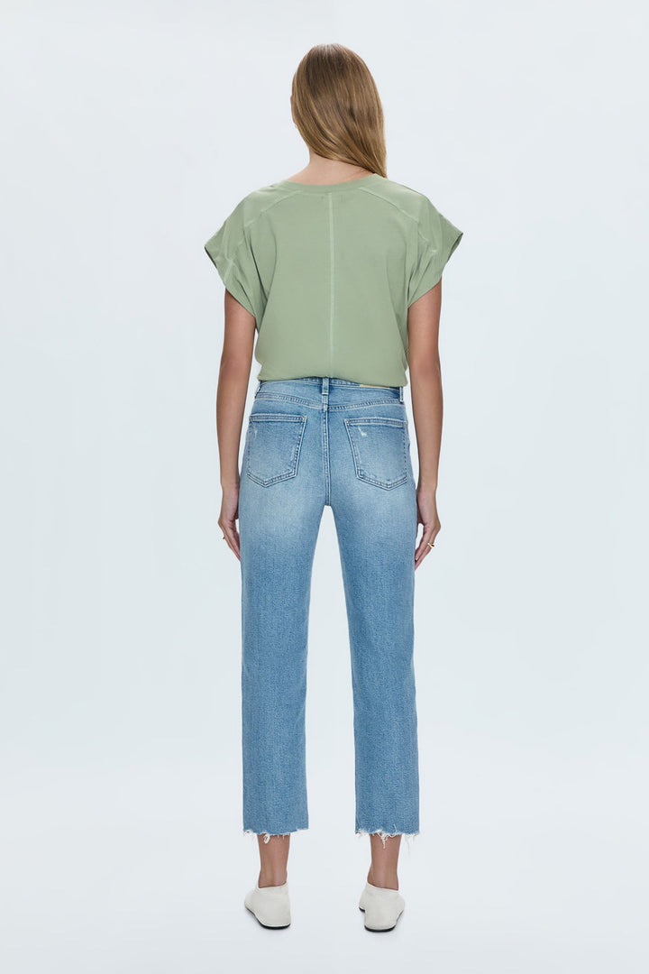 Pistola- CHARLIE HIGH RISE CLASSIC STRAIGHT ANKLE JEAN - DYNAMIC VINTAGE