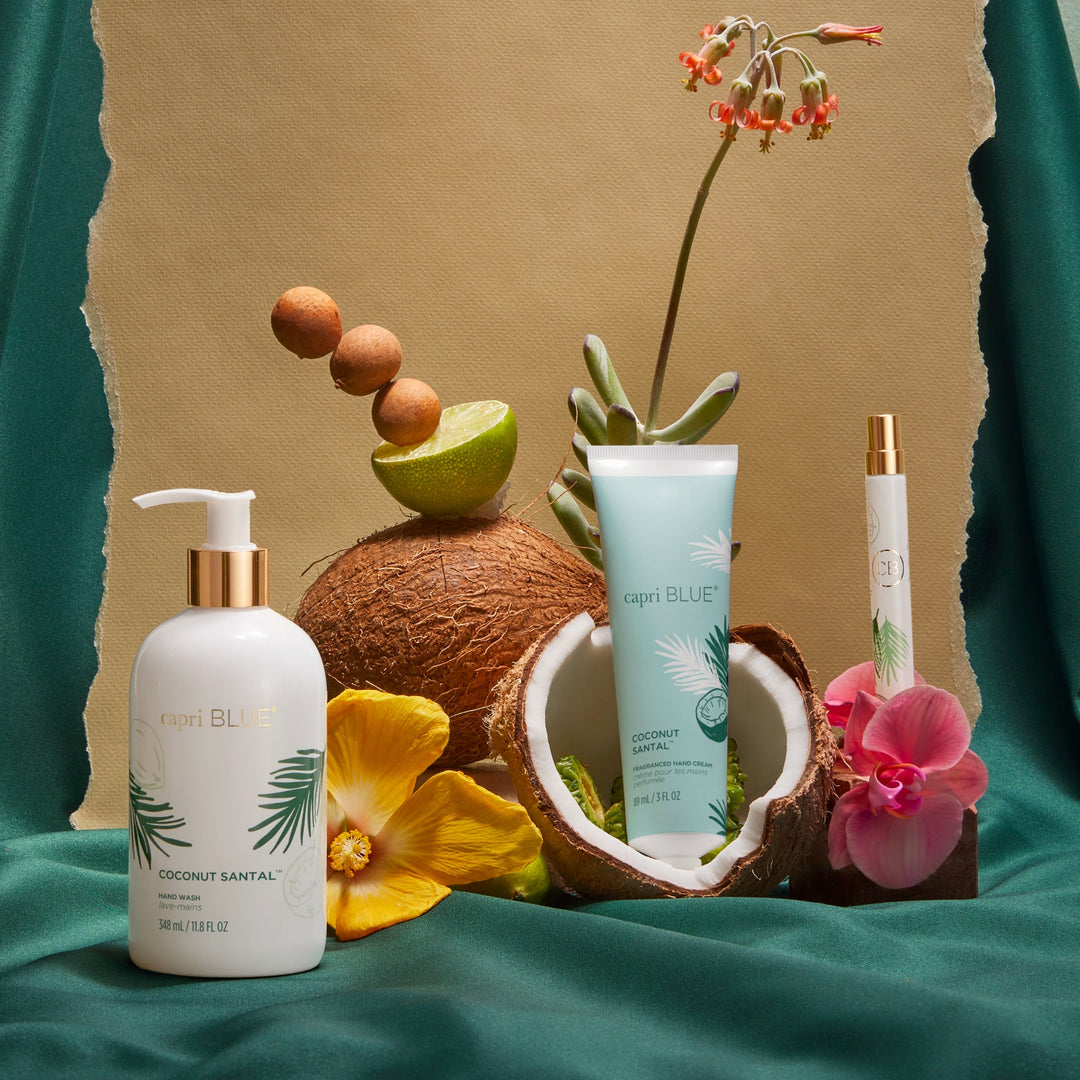 Capri Blue Coconut Santal Flora Edit Hand Cream, 3 oz