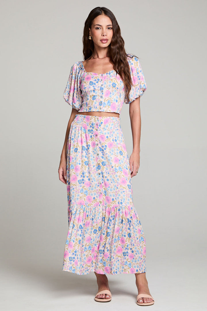 DAGNY MIDI SKIRT