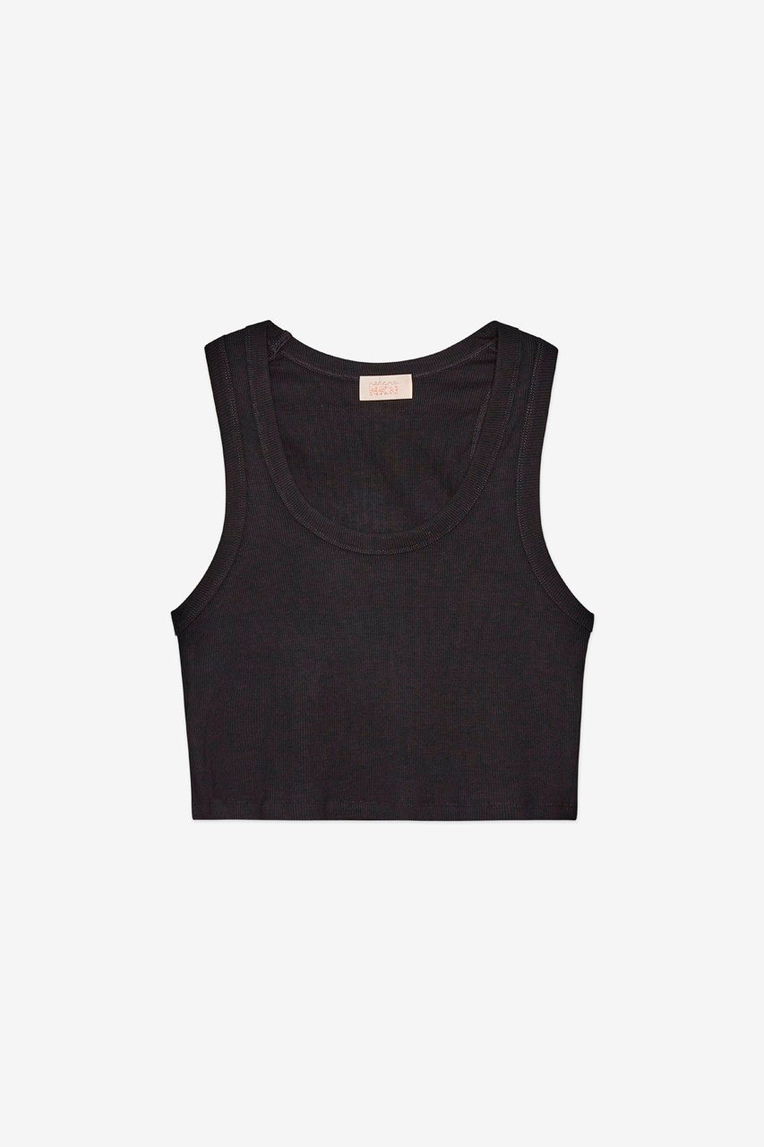 BLACK BASIC TANK TOP