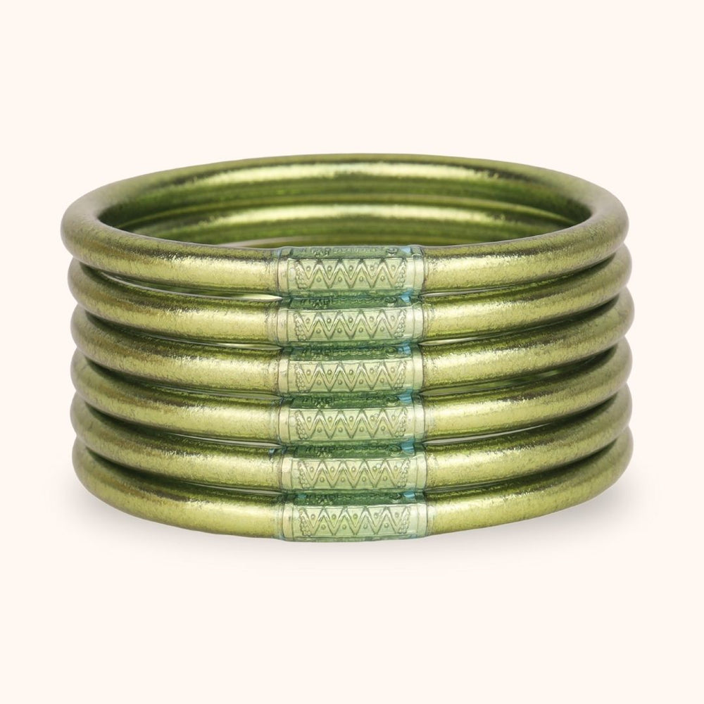 BudhaGirl- Limon All Weather Bangles® (AWB®) - SET OF 6