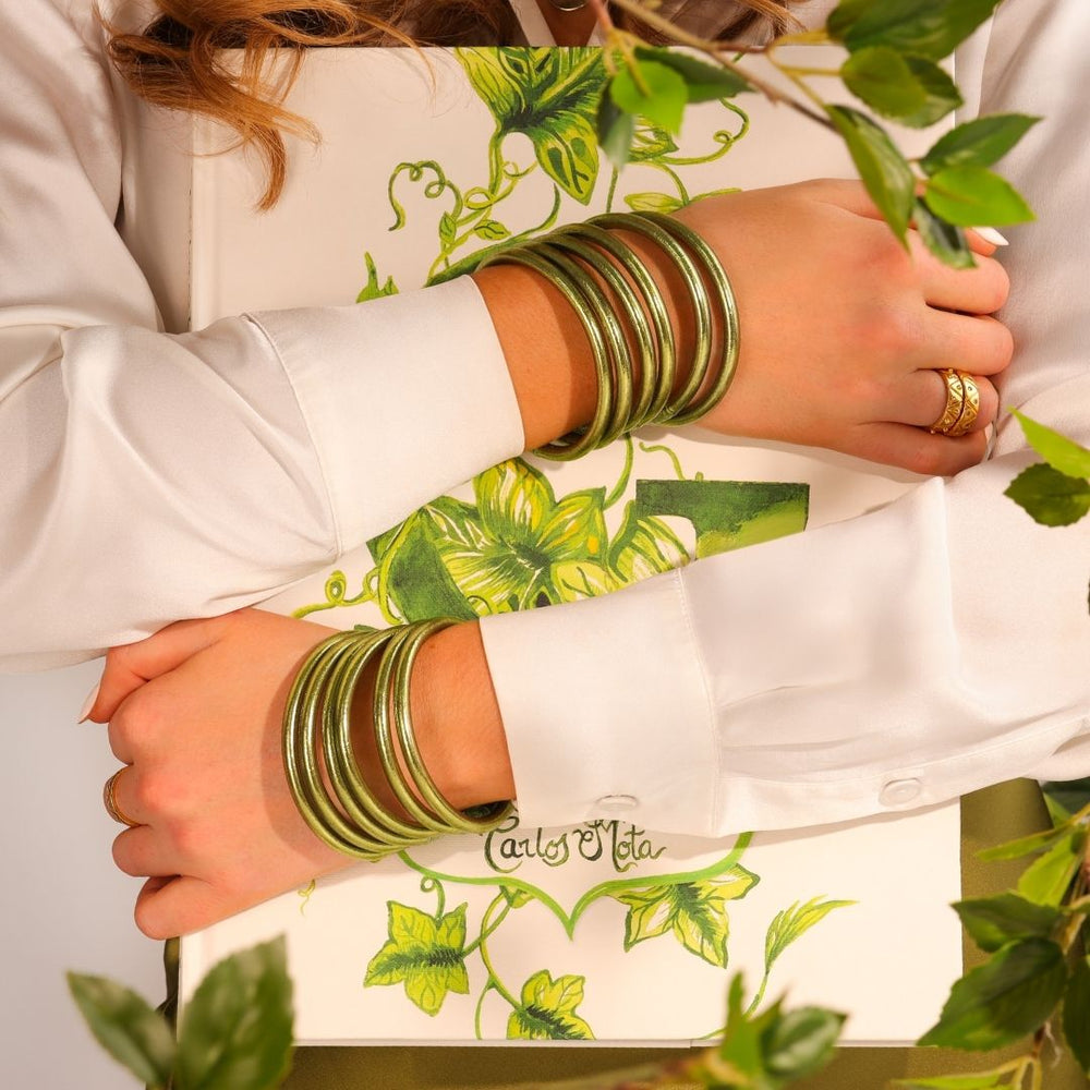 BudhaGirl- Limon All Weather Bangles® (AWB®) - SET OF 6
