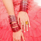 BudhaGirl- Carousel Pink - All Weather Bangles