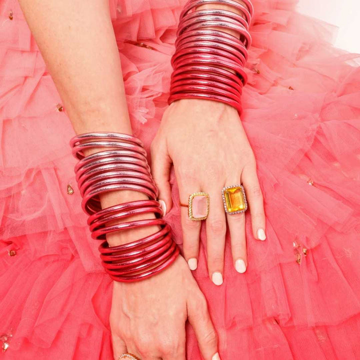 BudhaGirl- Carousel Pink - All Weather Bangles