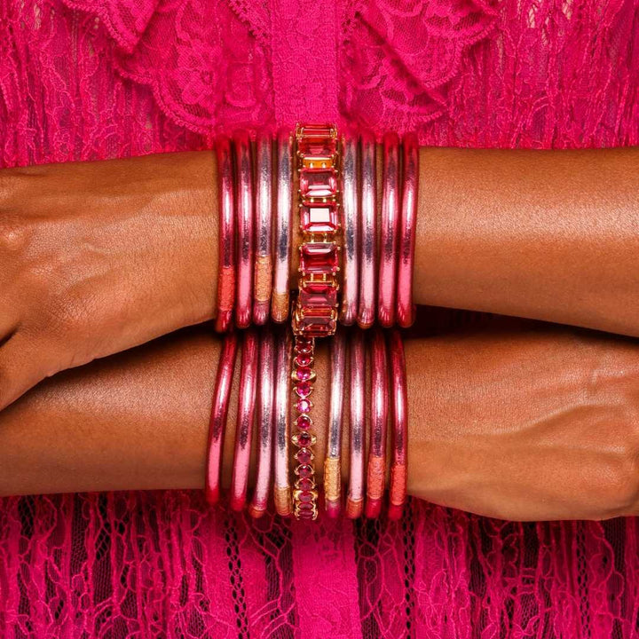 BudhaGirl- Carousel Pink - All Weather Bangles