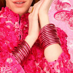 BudhaGirl- BDG Pink All Weather Bangles