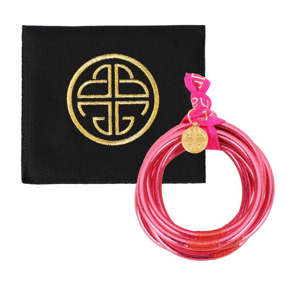 BudhaGirl- BDG Pink All Weather Bangles
