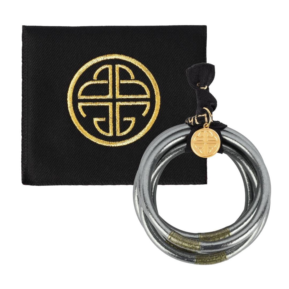 BuDHaGirl Graphite- All Weather Bangles