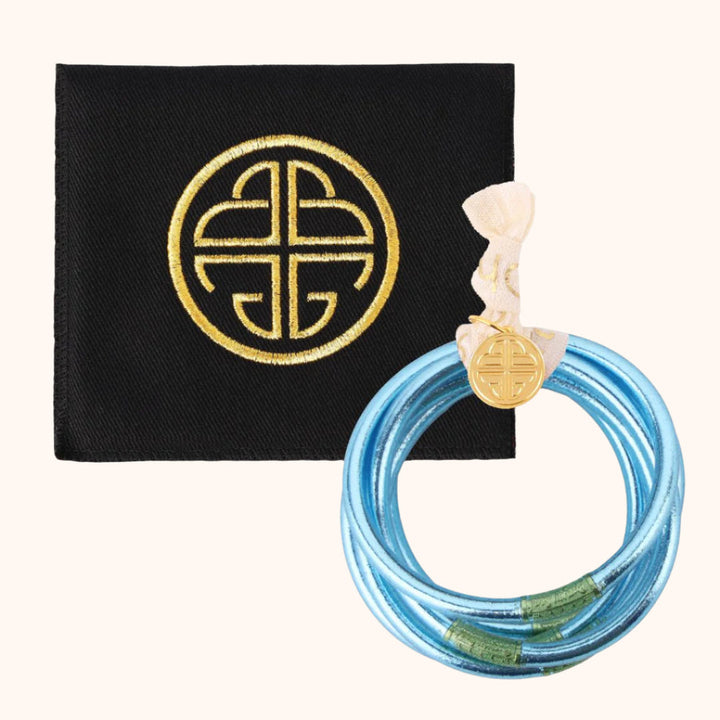 BudhaGirl-AZURE ALL WEATHER BANGLES