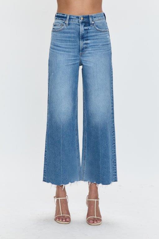 Pistola- Lana Crop High Rise Ultra Wide Leg- Rhythm Vintage