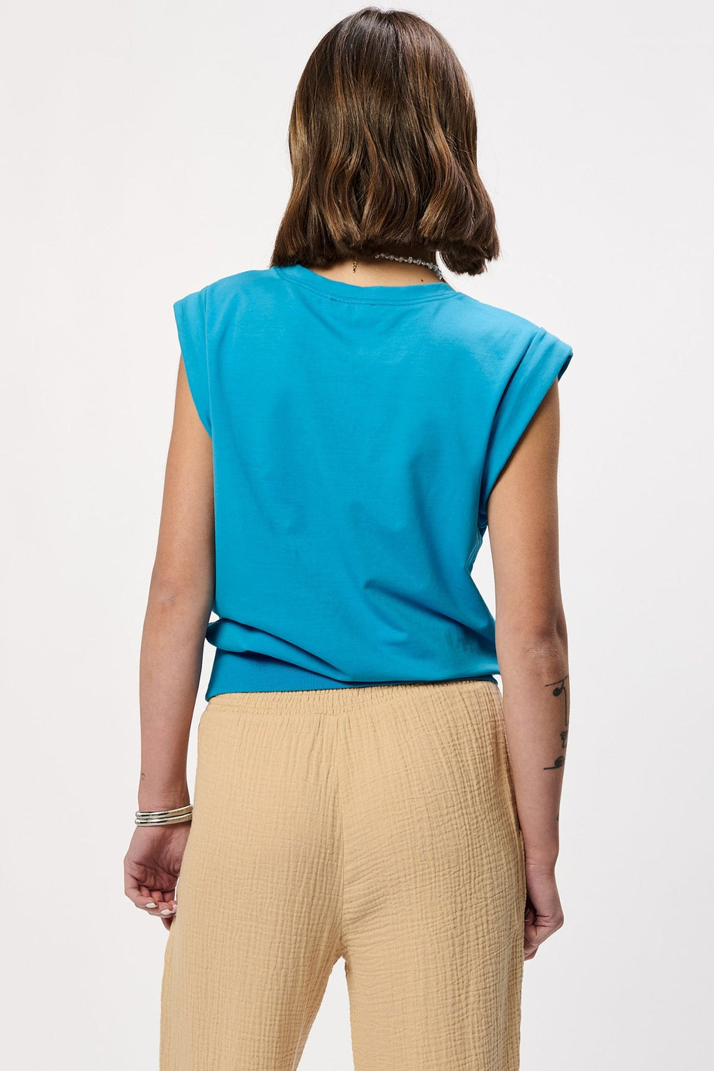 Reagan Top Malibu Blue