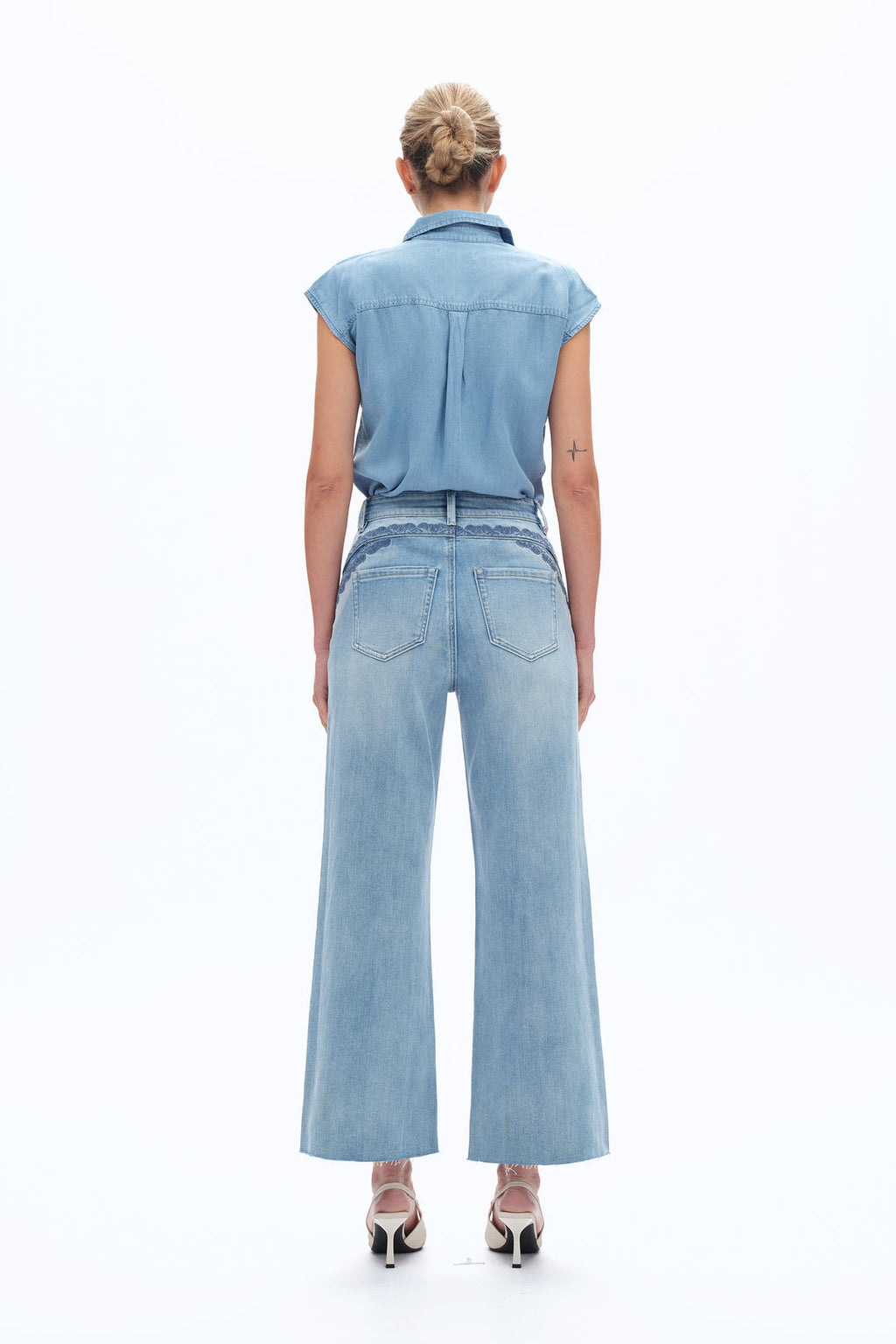 Patchwork Embroidered Jeans