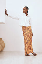 Ring Paisley Skirt