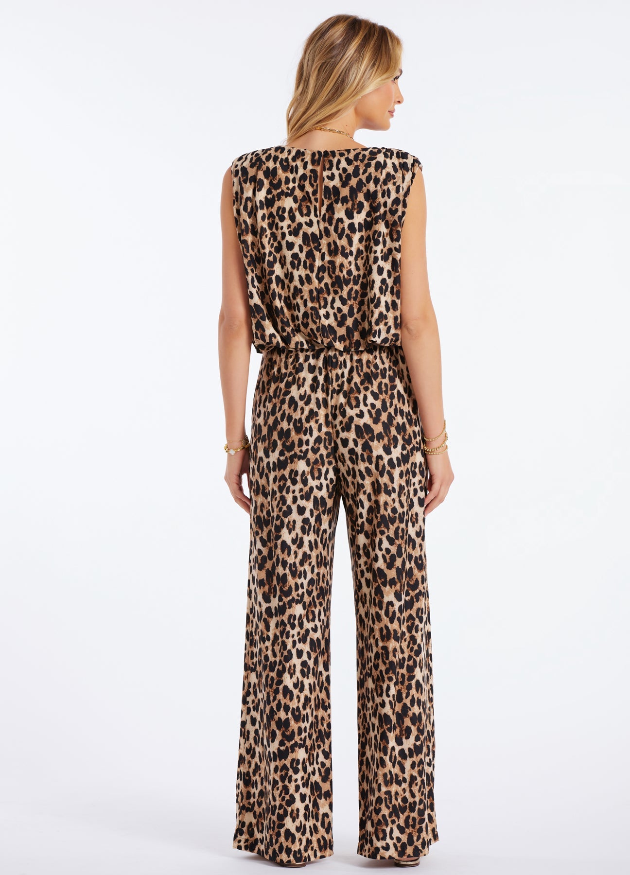 Serafina Drawstring Leopard Pant