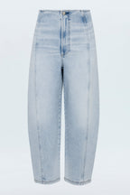 Pistola- Blair High Rise Seamed Barrel Jean- Pristine
