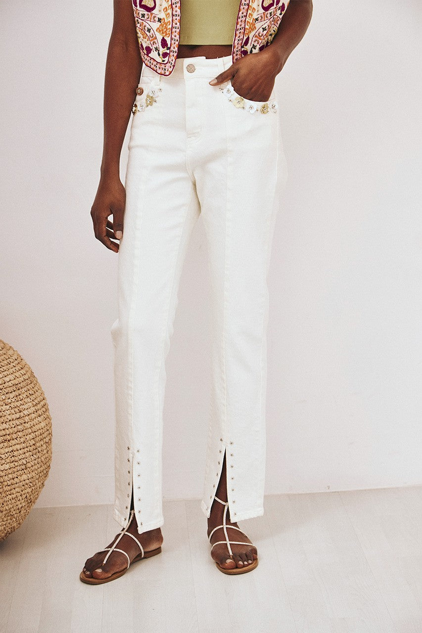 Posie Jean- 3D Flower Jeans