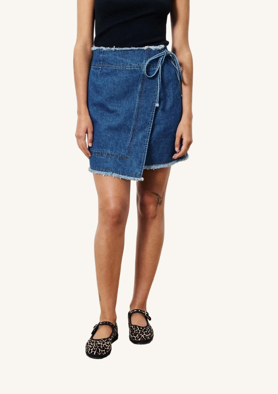 Nise Blue Denim Skirt