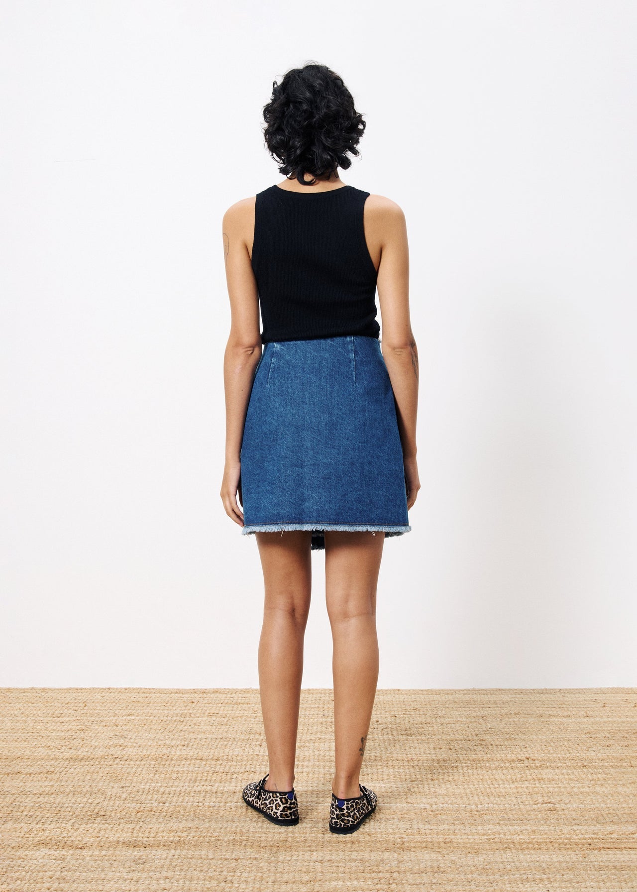 Nise Blue Denim Skirt