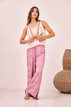 Pompoms Embroidered Vest
