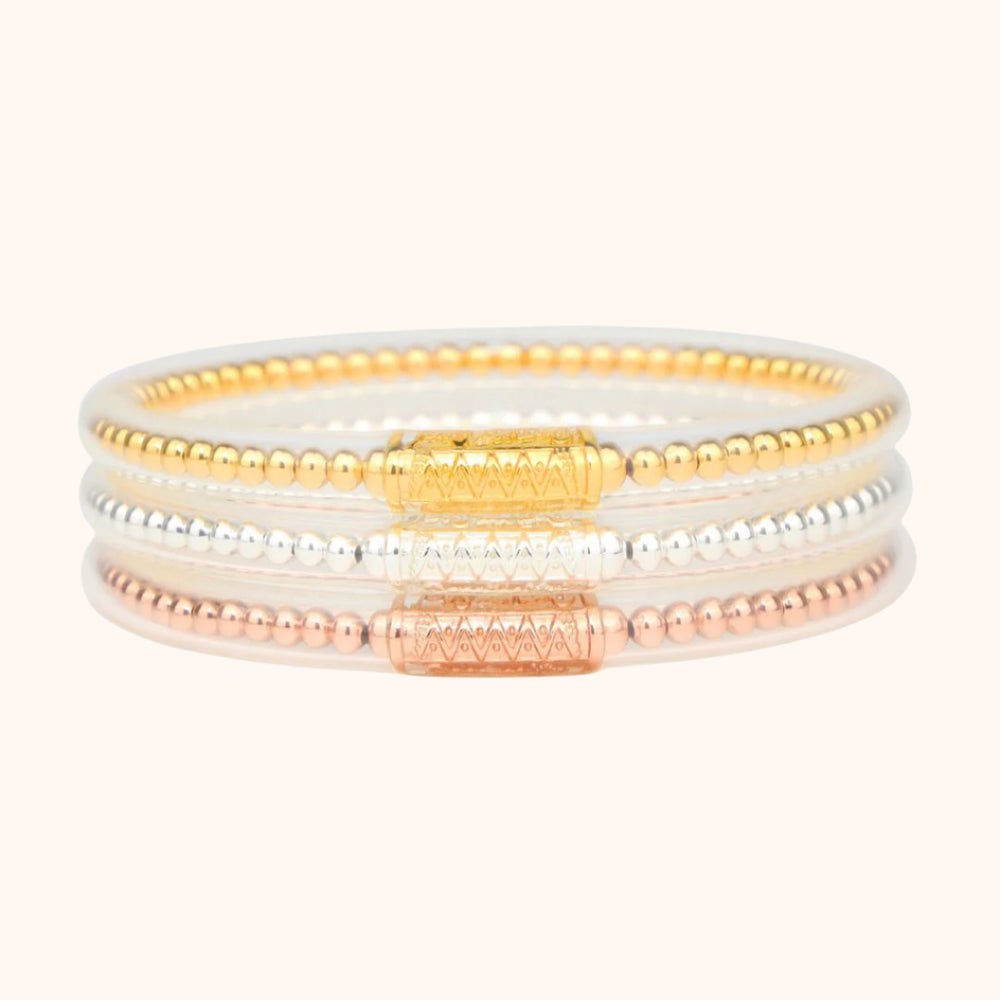 Bibi All Weather Bangles® (SET OF 3) - Serenity Prayer