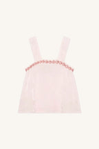 White Jacquard Top
