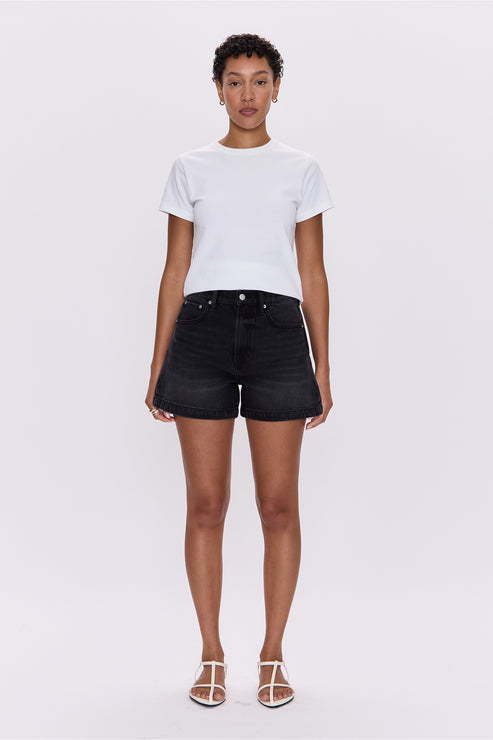 Pistola- SAIGE HIGH RISE SHORT - GLAMOUR