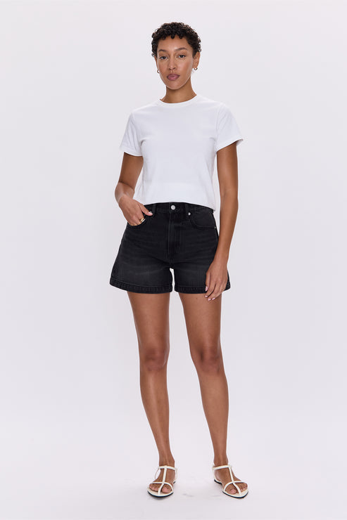 Pistola- SAIGE HIGH RISE SHORT - GLAMOUR