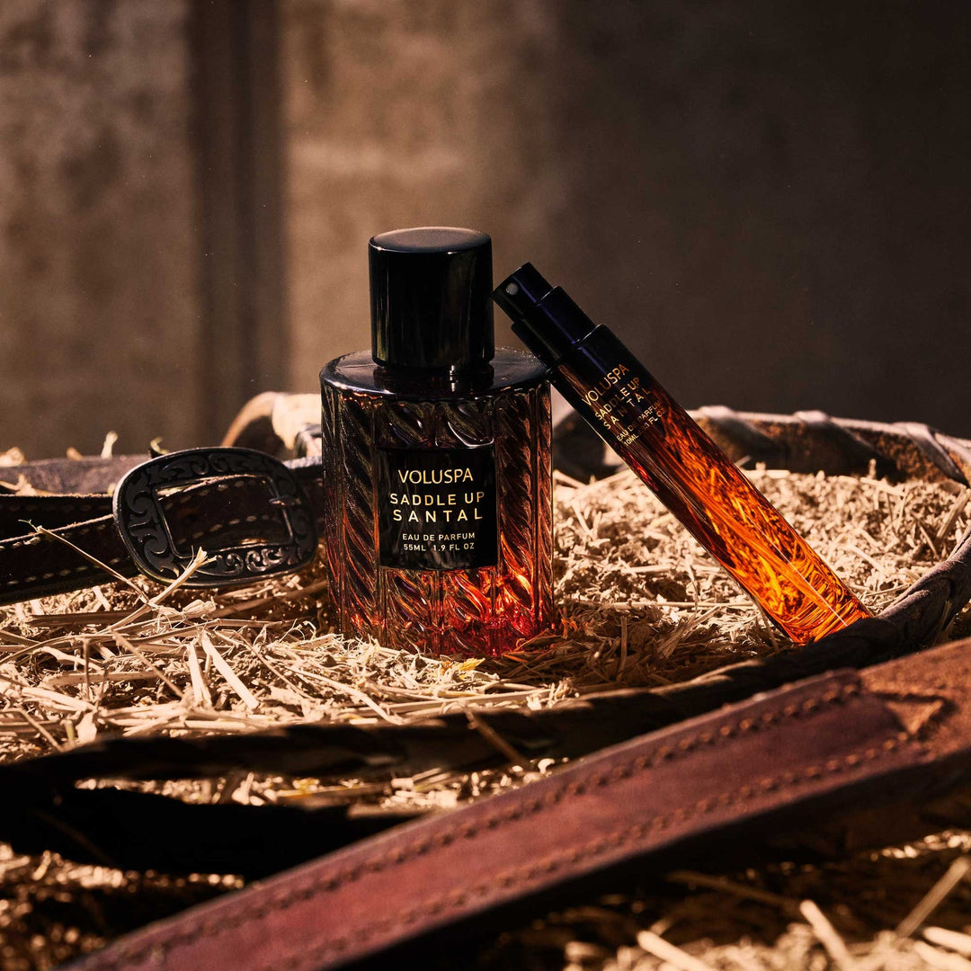 Voluspa- SADDLE UP SANTAL
10ml Eau De Parfum