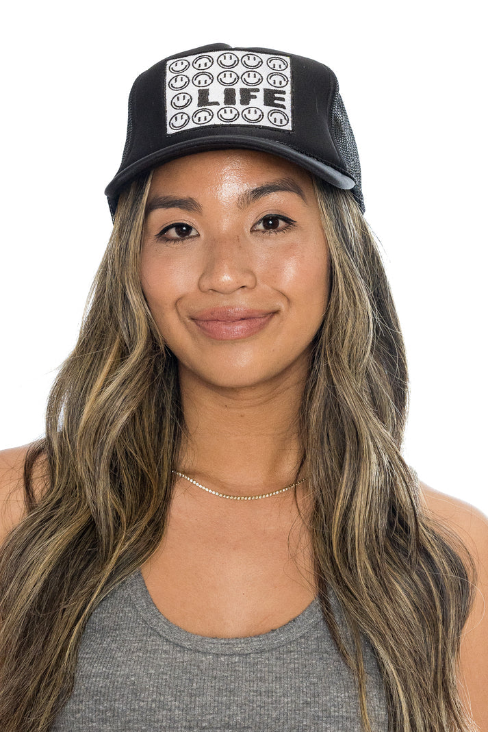 Life Trucker Hat in Black