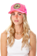 Electric Rainbow Trucker Hat