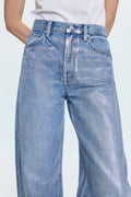 Pistola- Wes High Rise Barrel Jean- Spellbound