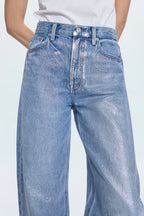 Pistola- Wes High Rise Barrel Jean- Spellbound