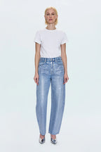 Pistola- Wes High Rise Barrel Jean- Spellbound