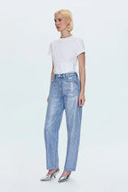 Pistola- Wes High Rise Barrel Jean- Spellbound