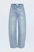 Pistola- Wes High Rise Barrel Jean- Spellbound