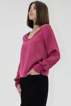 Aya Top Satin