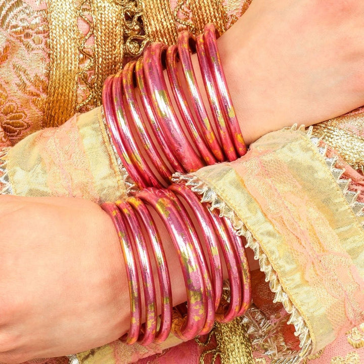 BudhaGirl-KOI TZUBBIE ALL WEATHER BANGLE: Multiple Colors