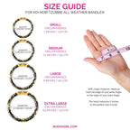 BudhaGirl-Koi Tzubbie All Weather Bangle: Multiple Colors