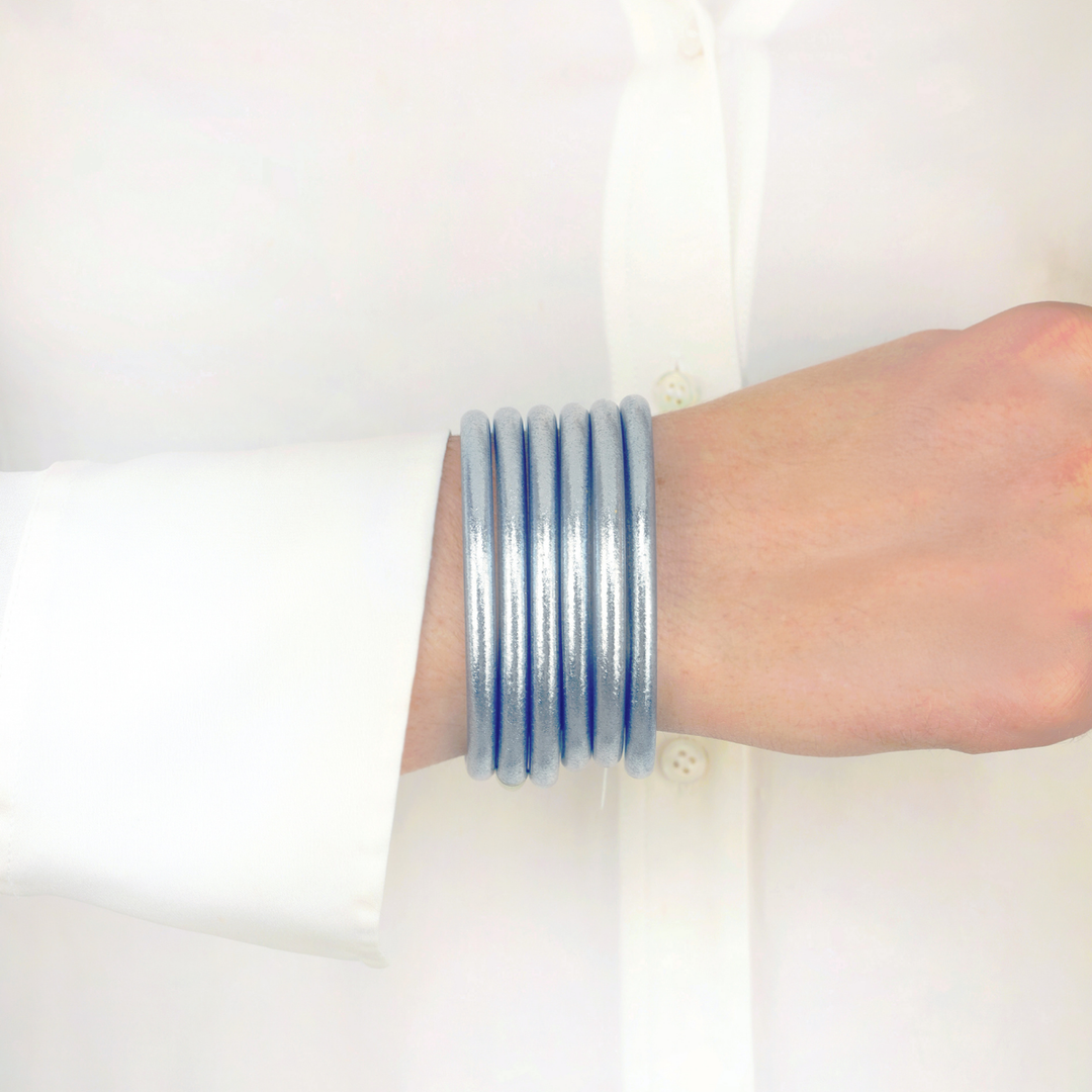 BudhaGirl-CELESTE ALL WEATHER BANGLES® (AWB®) - SET OF 6