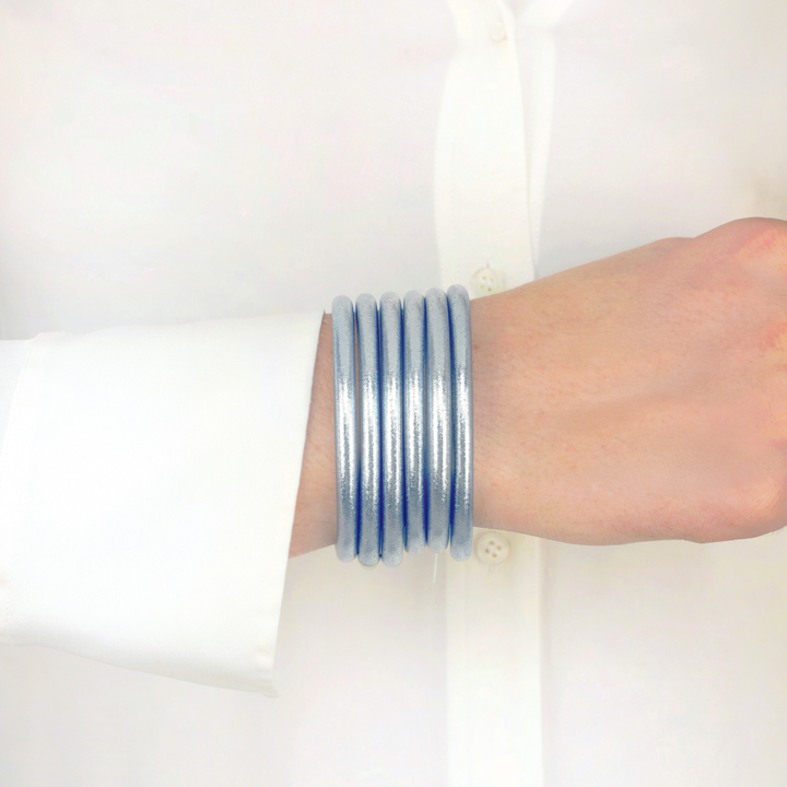 BudhaGirl-CELESTE ALL WEATHER BANGLES® (AWB®) - SET OF 6