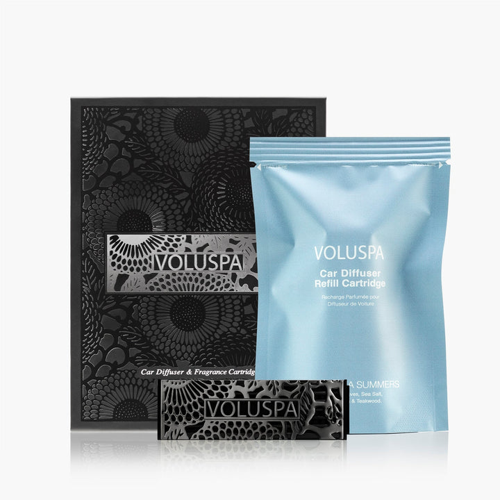 Voluspa- CALIFORNIA SUMMERS Car Diffuser Starter Kit