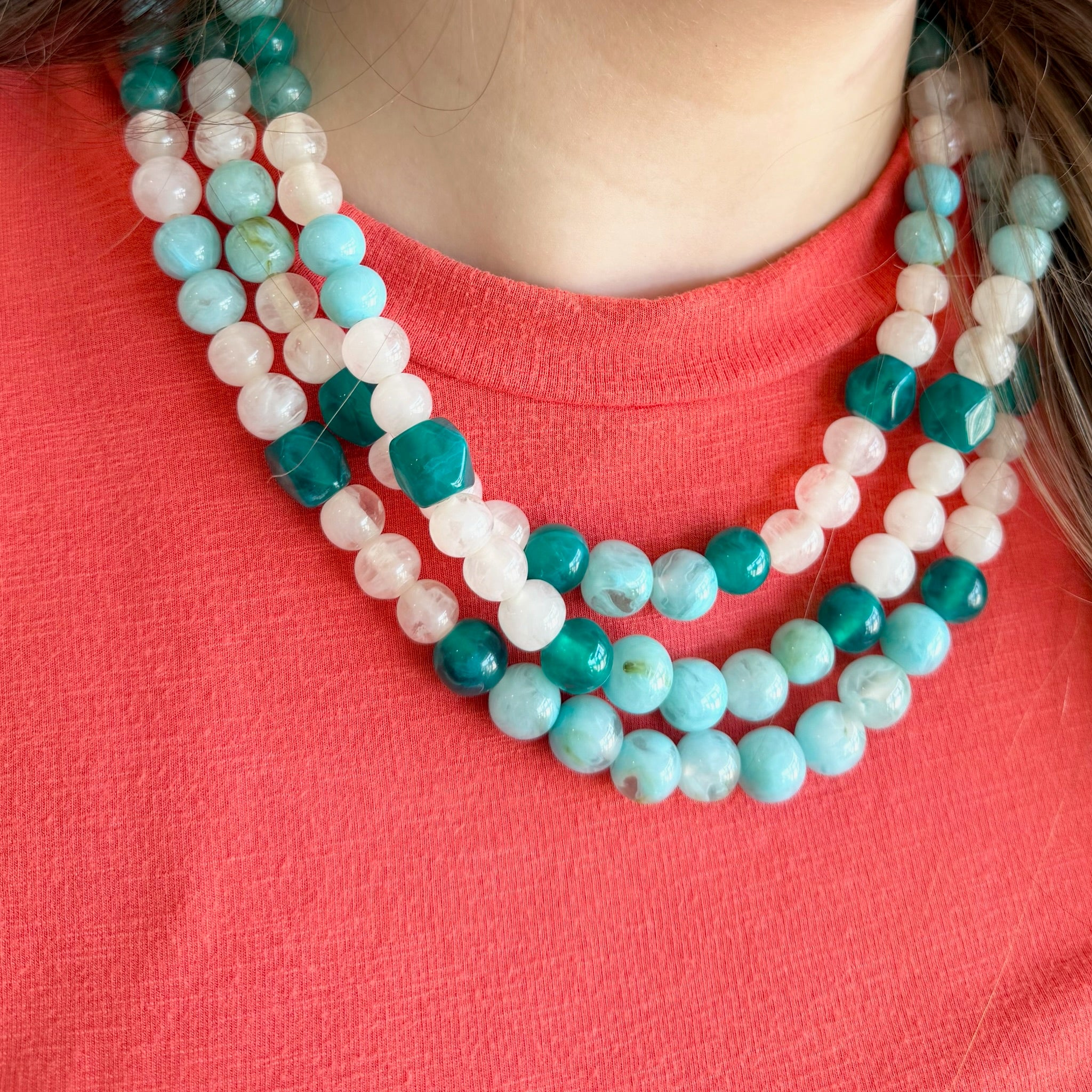 Opal Coast Statement Necklace