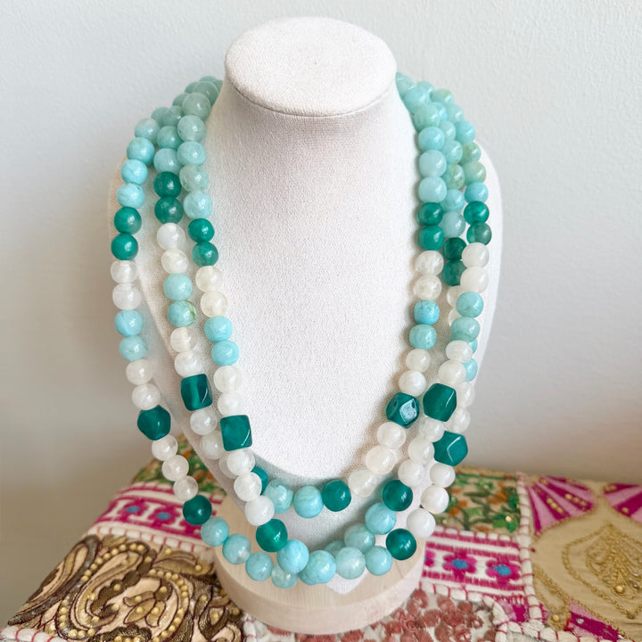 Opal Coast Statement Necklace