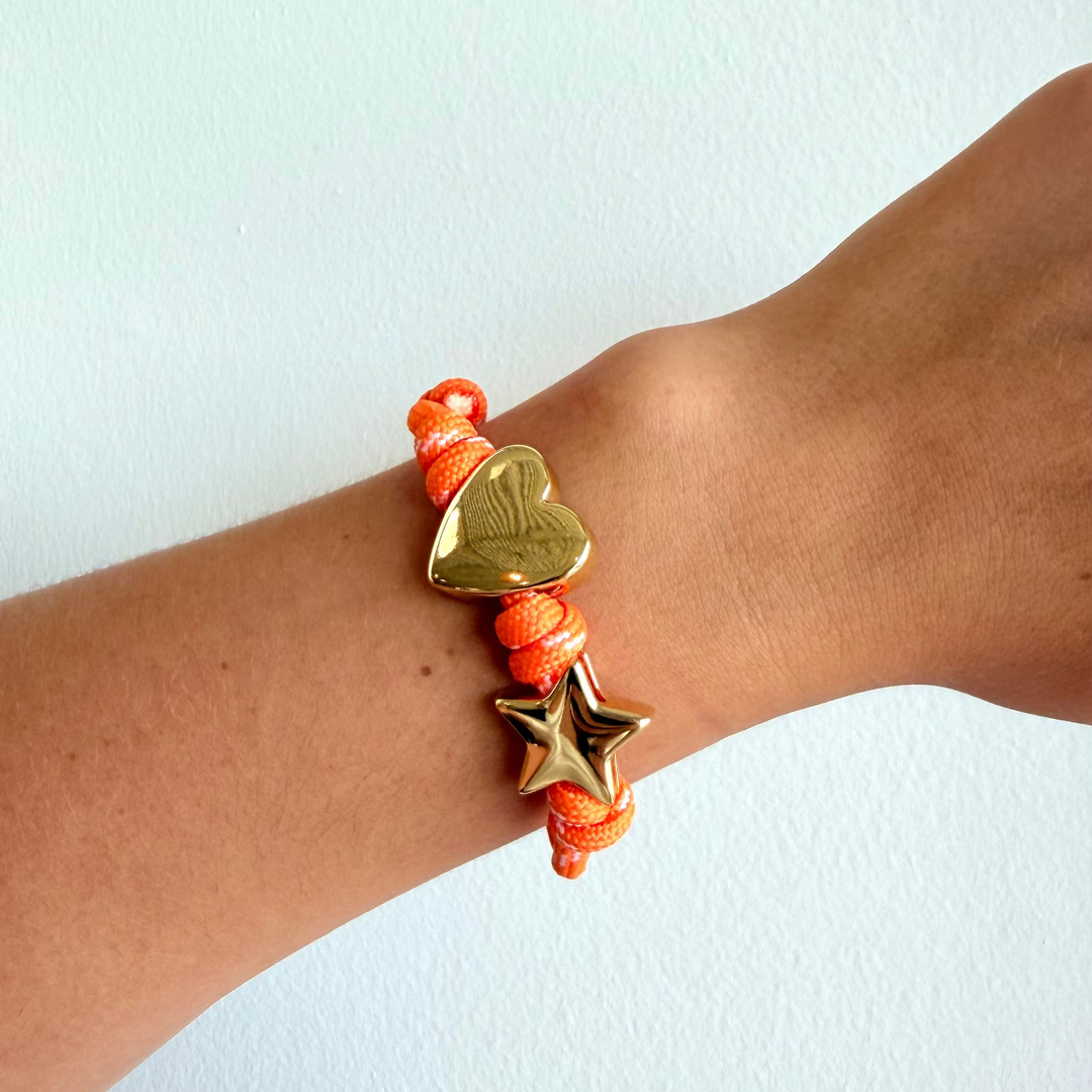 Heartstrings & Stars Wrap Bracelets- (Multiple Color Options)
