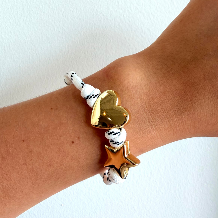 Heartstrings & Stars Wrap Bracelets- (Multiple Color Options)