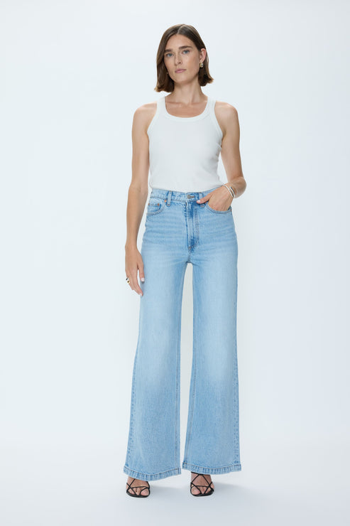 Pistola- LANA HIGH RISE ULTRA WIDE LEG JEAN - PERSPECTIVE