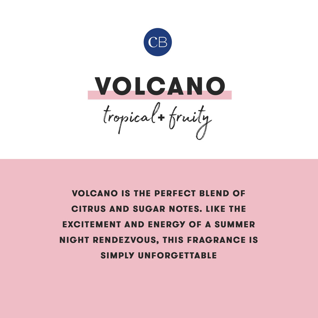 Capri Blue- Volcano Rainbow Watercolor Signature Candle