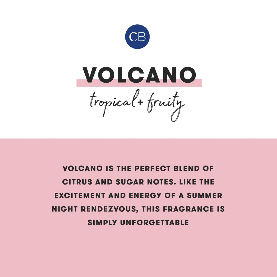 Capri Blue- Volcano Rainbow Watercolor Signature Candle