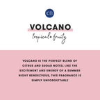 Capri Blue- Volcano Rainbow Watercolor Signature Candle